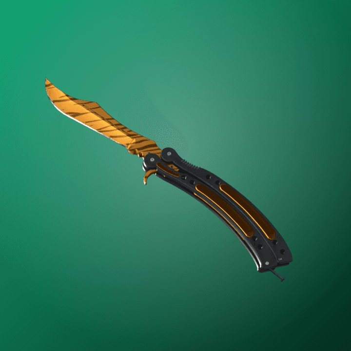 ★ Butterfly Knife | Tiger Tooth (Factory New)